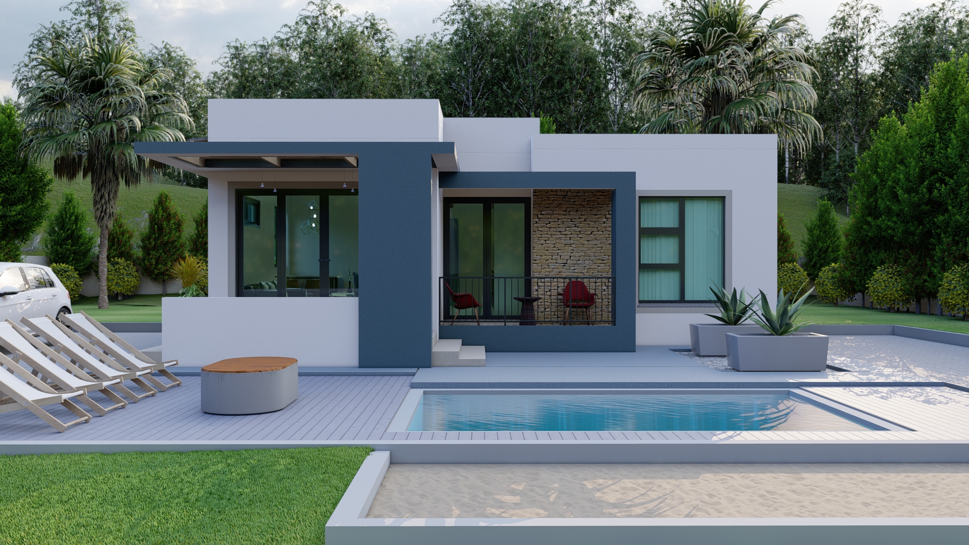 Small rural house design