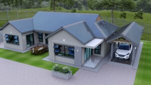 Chromadek roofing house example