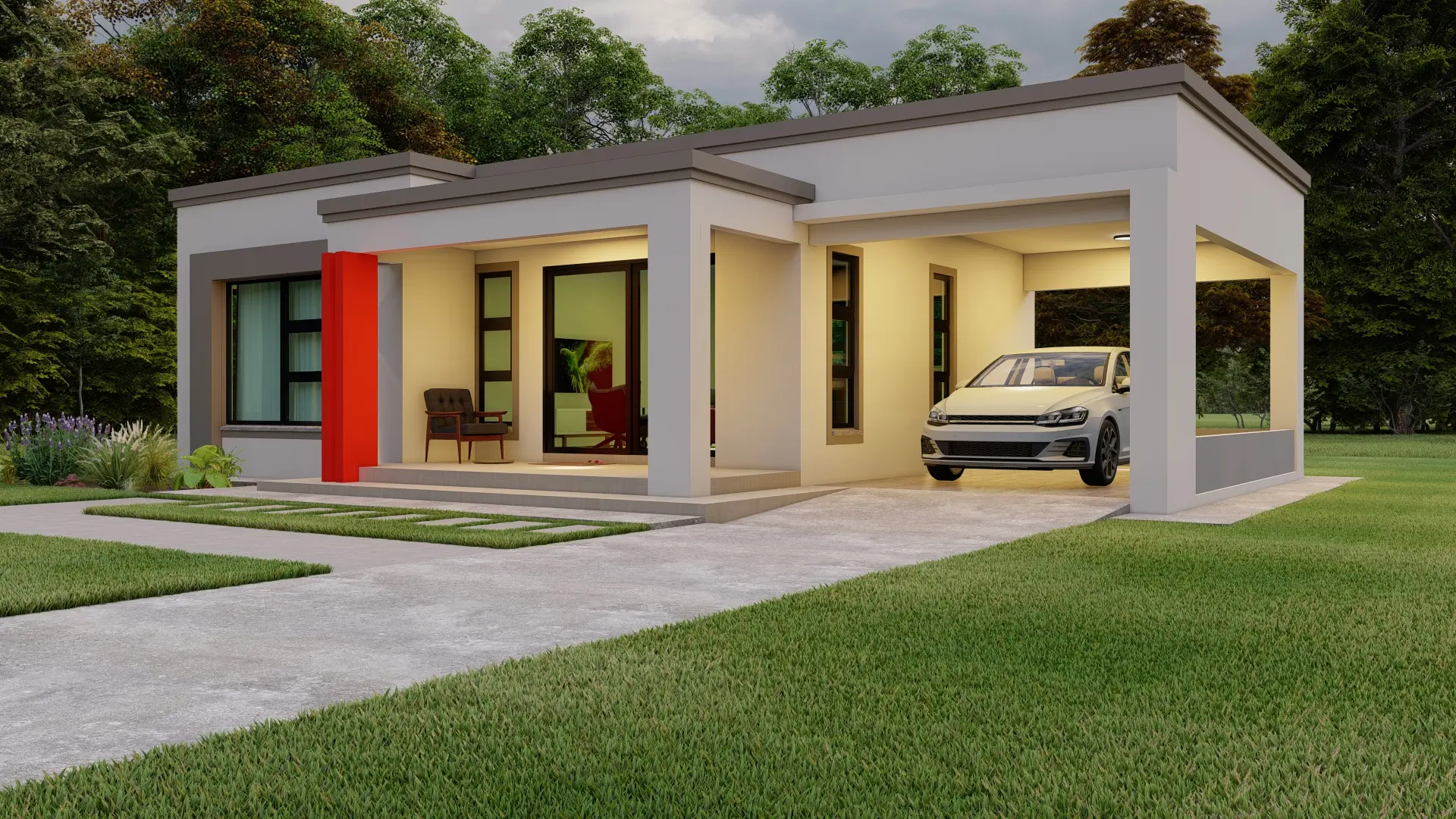 Modern 2-bedroom R2B House Design