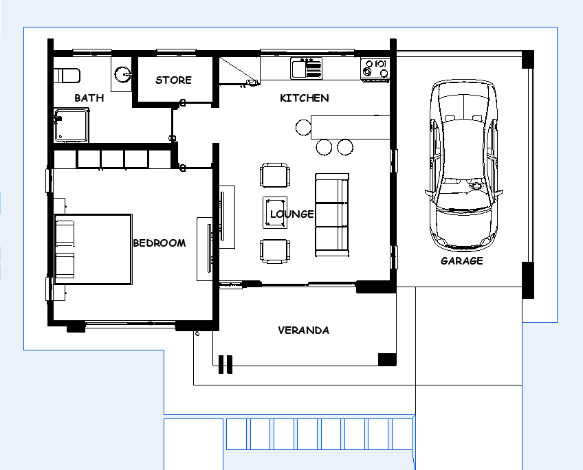 Parking layout