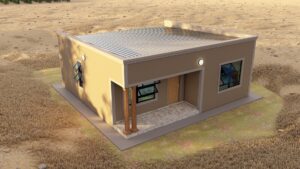 Simple rural house design