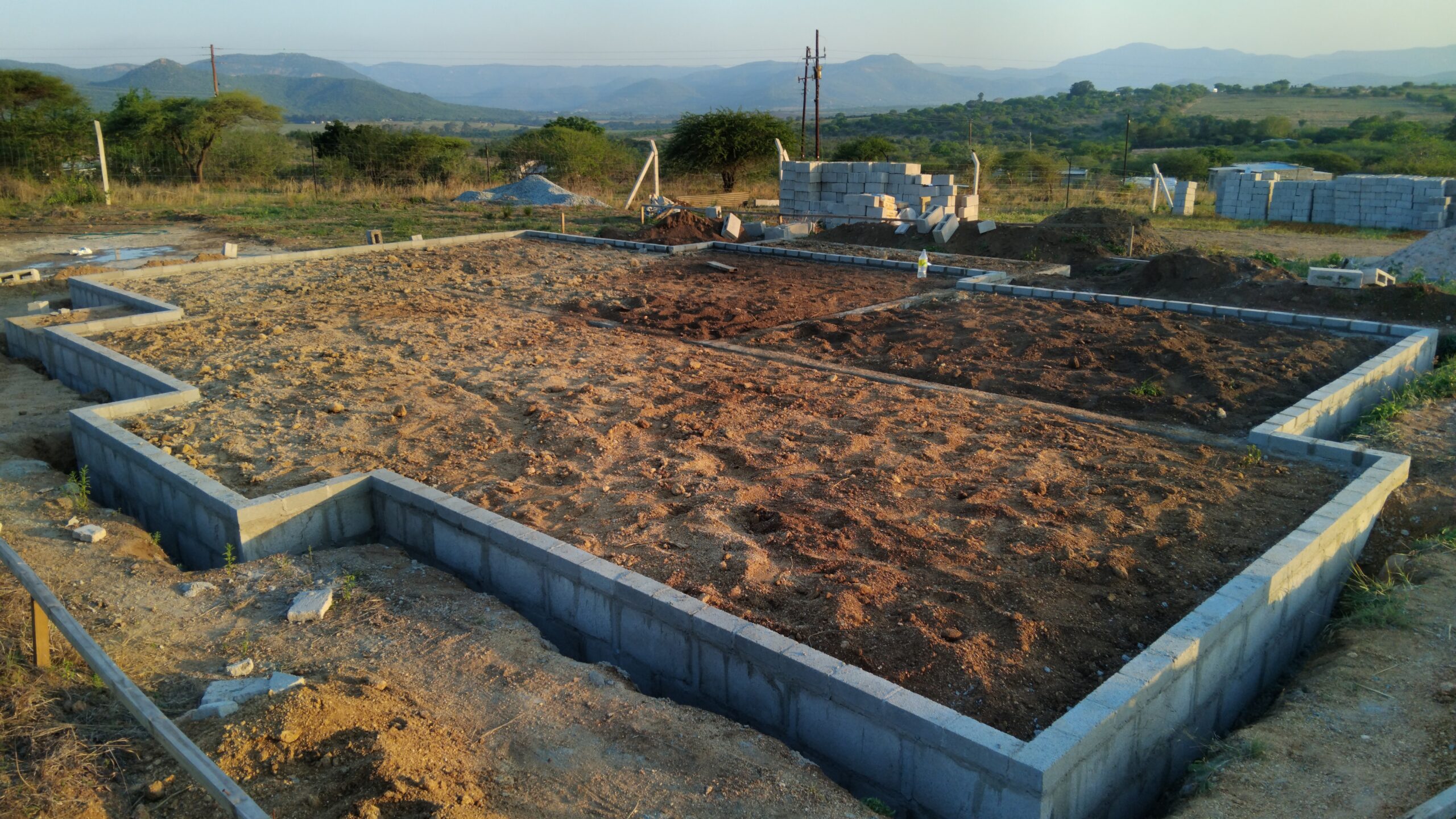 House construction process in Eswatini